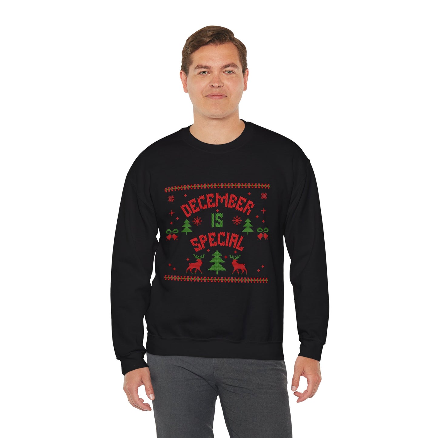 December Is Special: Cozy Holiday Crewneck