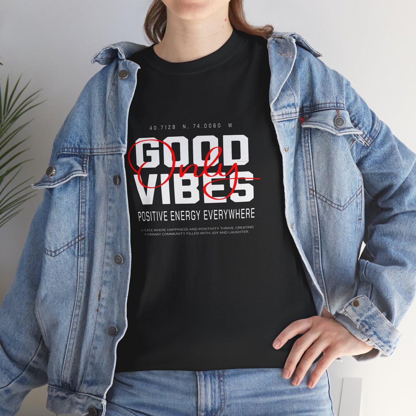NYC Good Vibes Tee – Positive Energy