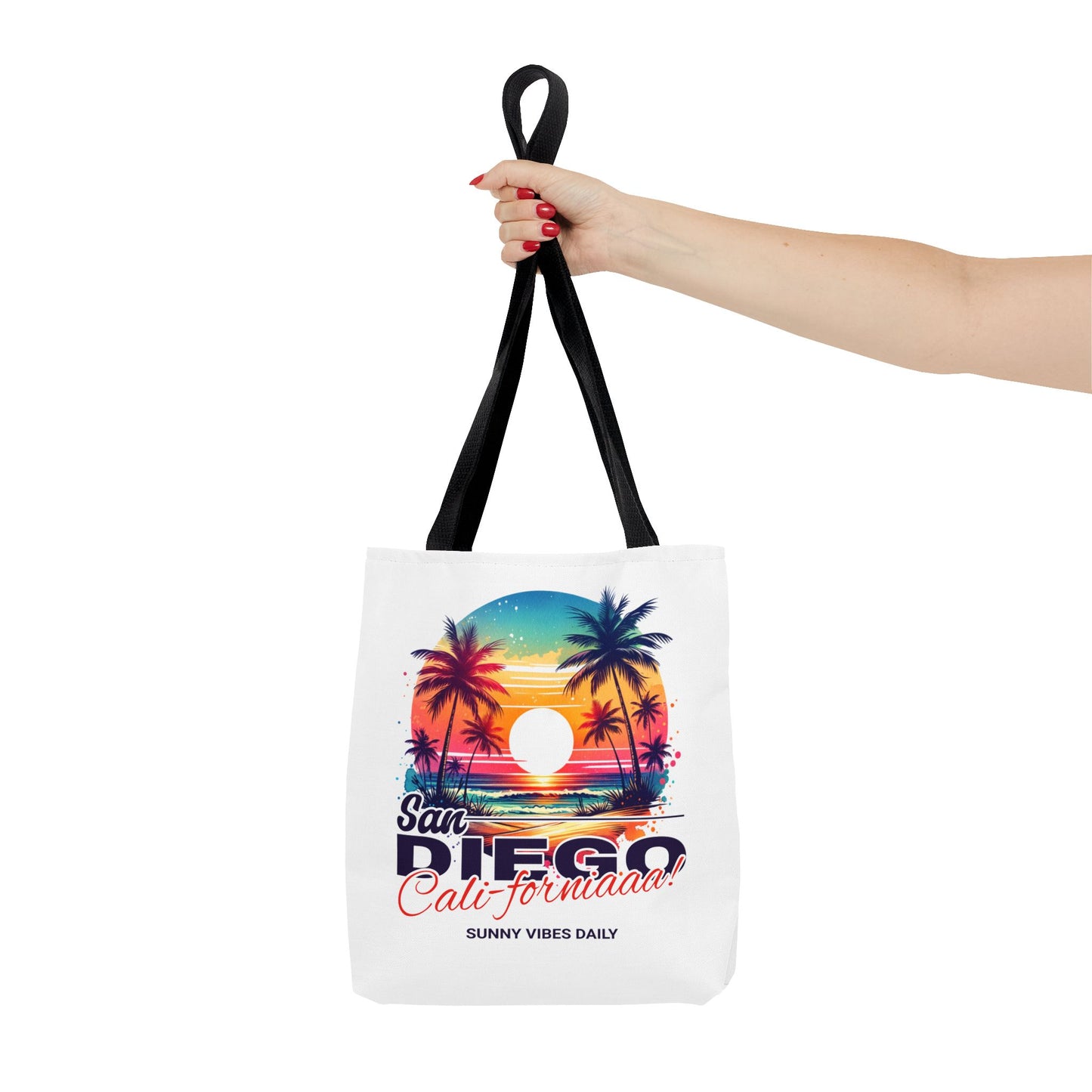 Sunny Vibes Tote Bag - San Diego California