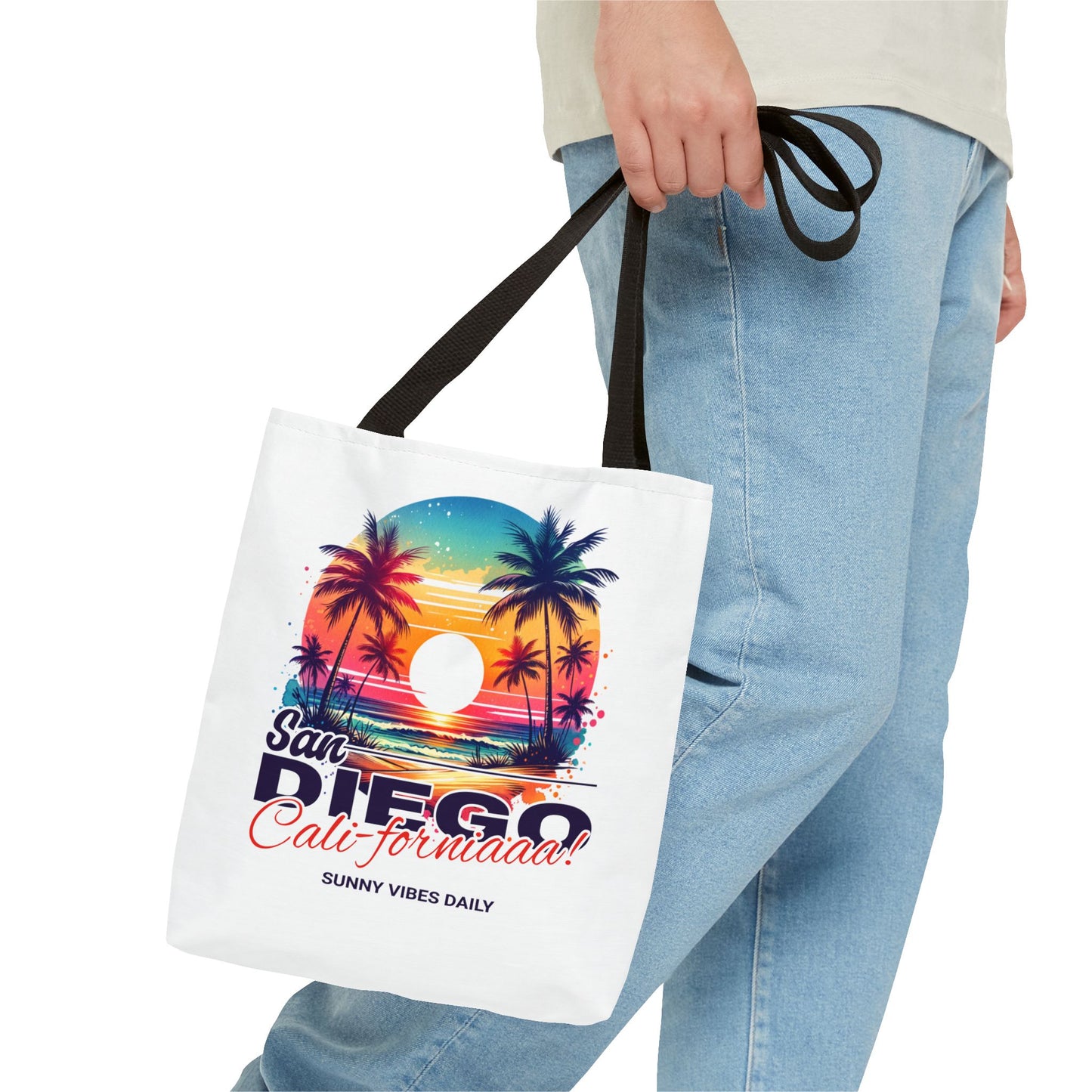 Sunny Vibes Tote Bag - San Diego California