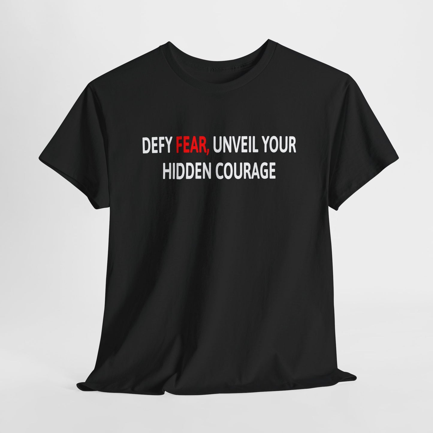 Courageous Tee – Defy Fear Boldly