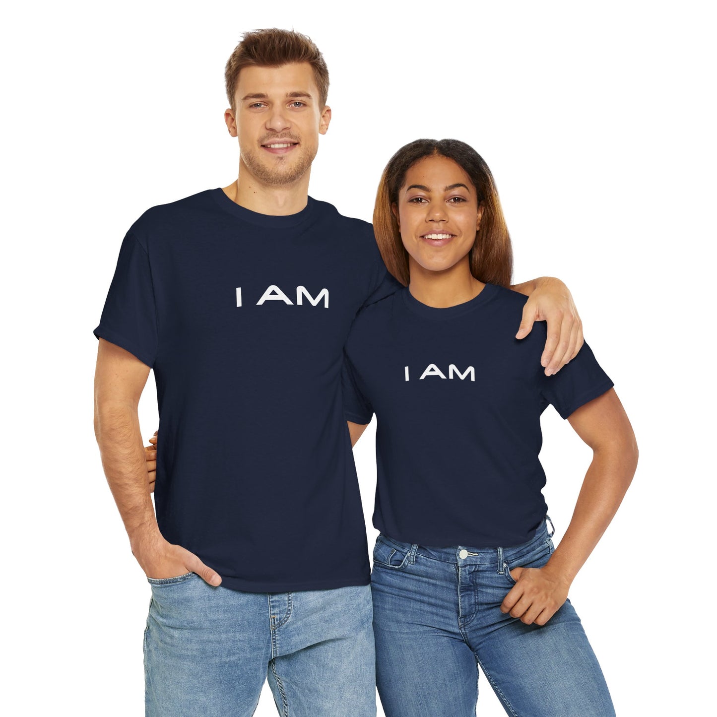 I AM Unisex Heavy Cotton Tee