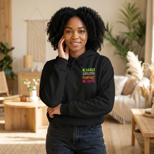 Retro Female MCs Unisex Hoodie