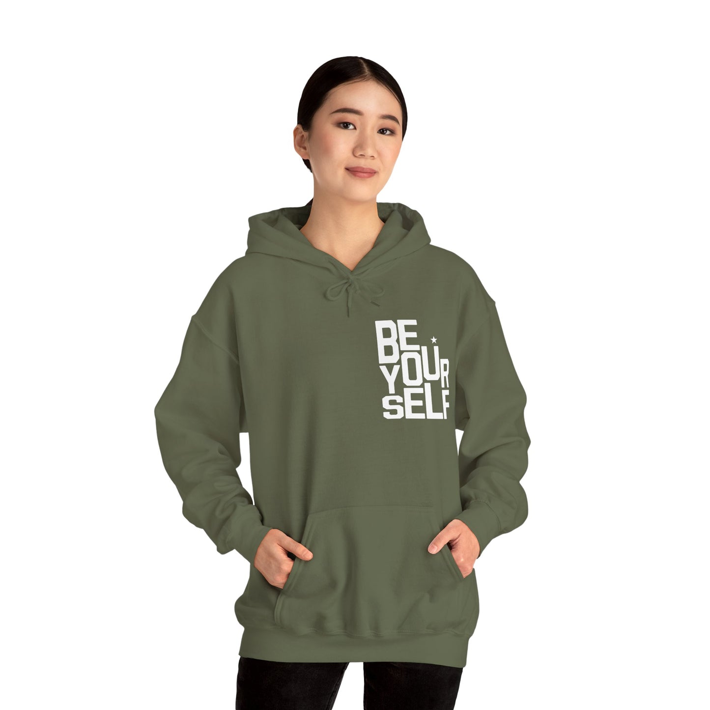 Be Yourself Unisex Hoodie – Motivational Style