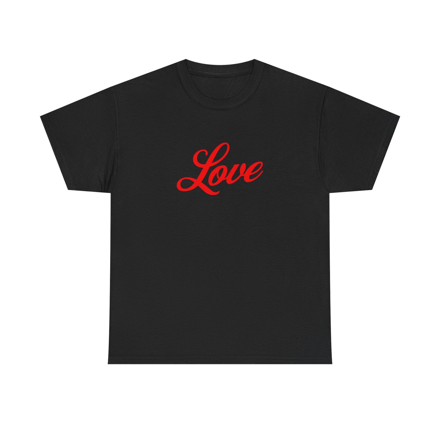 Minimal Love Graphic Tee — Simple Heart Design for Everyday Wear