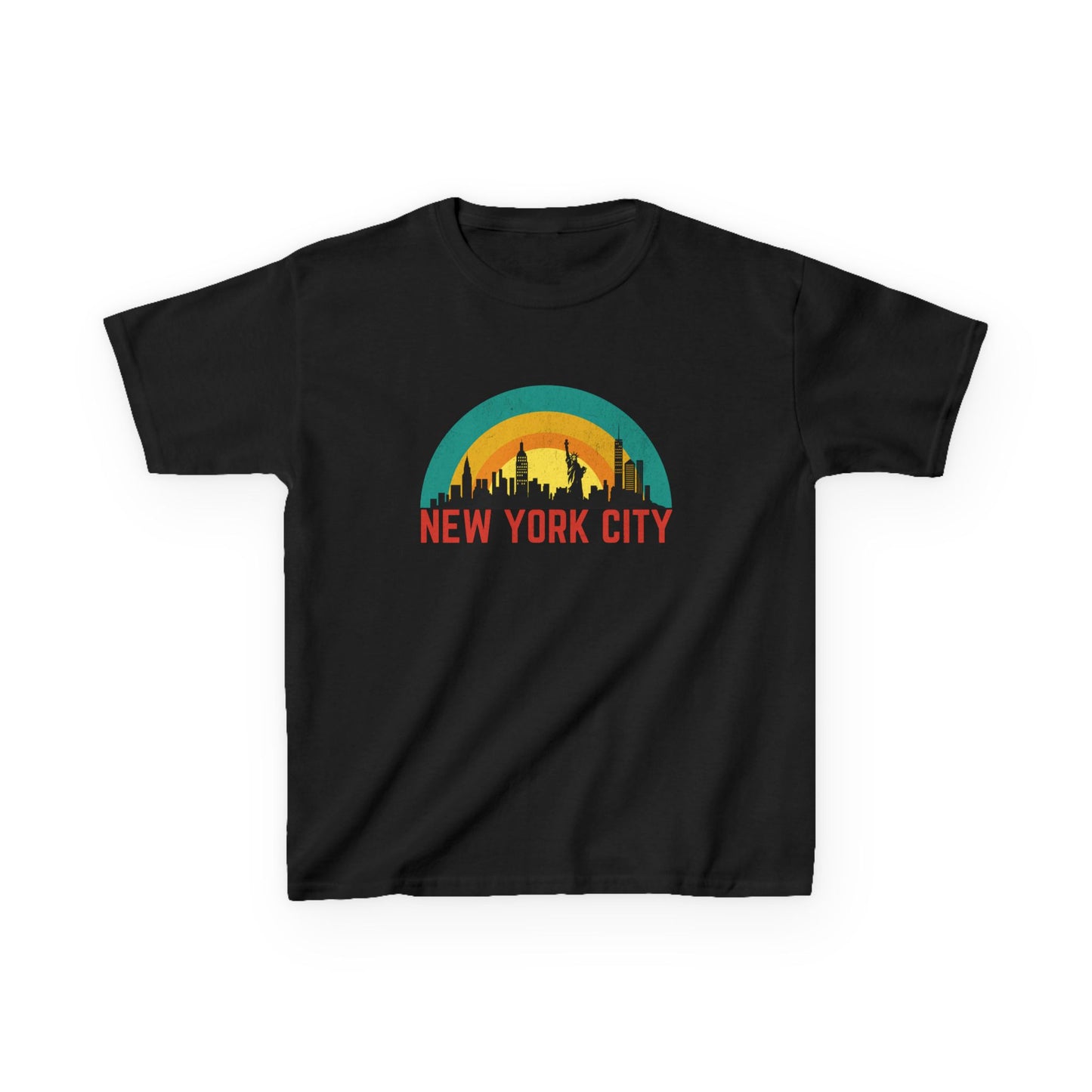 Kids Retro NYC Skyline Tee