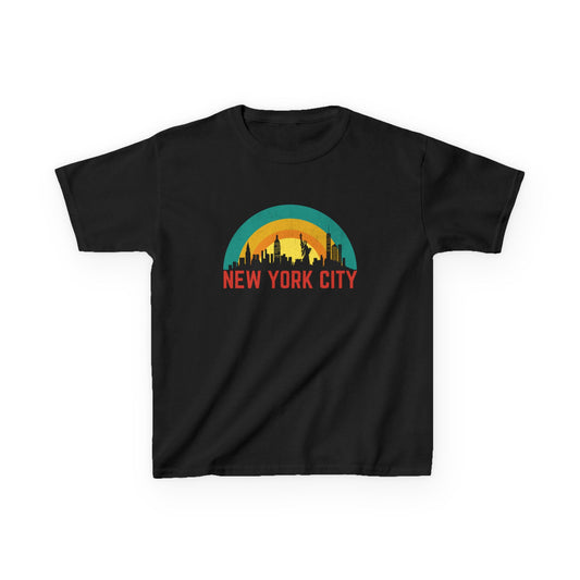 Kids Retro NYC Skyline Tee