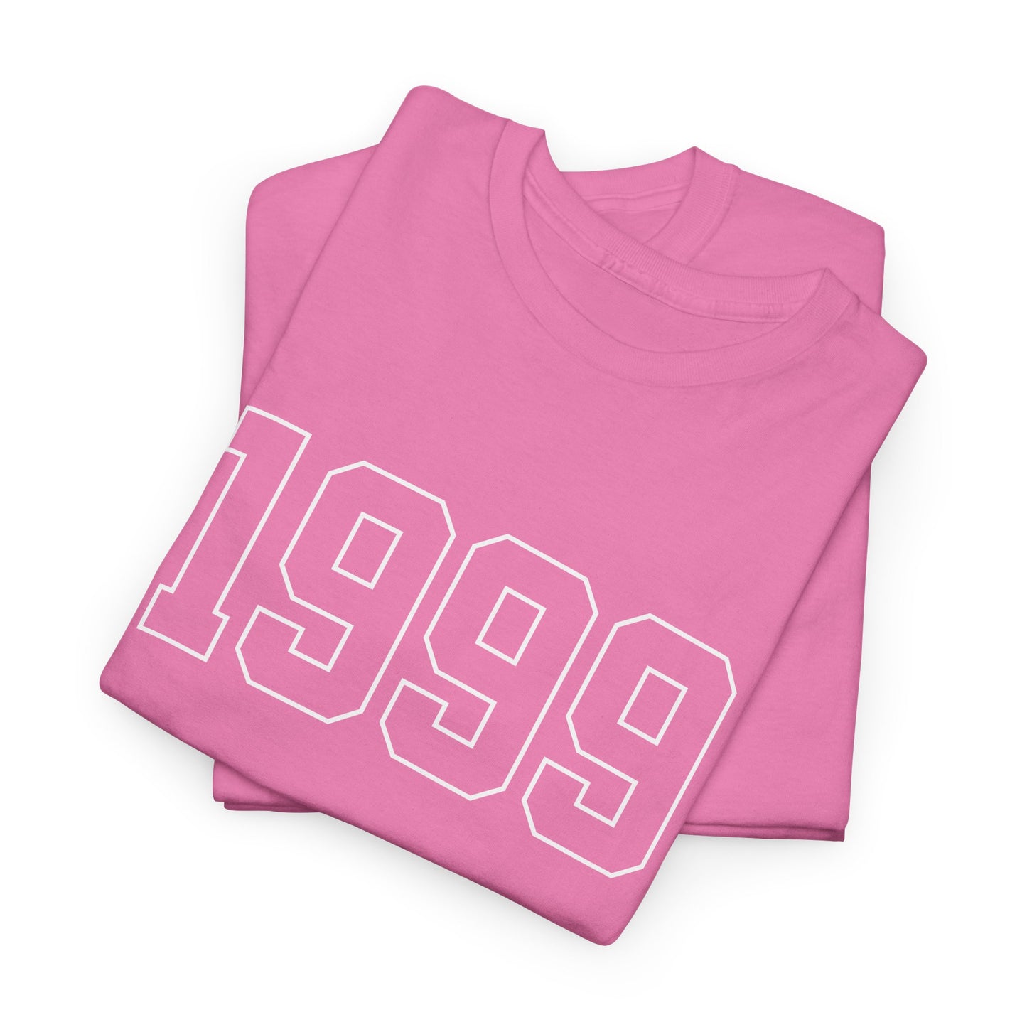 1999 Unisex Tee - Retro Vintage Style Heavy Cotton T-Shirt