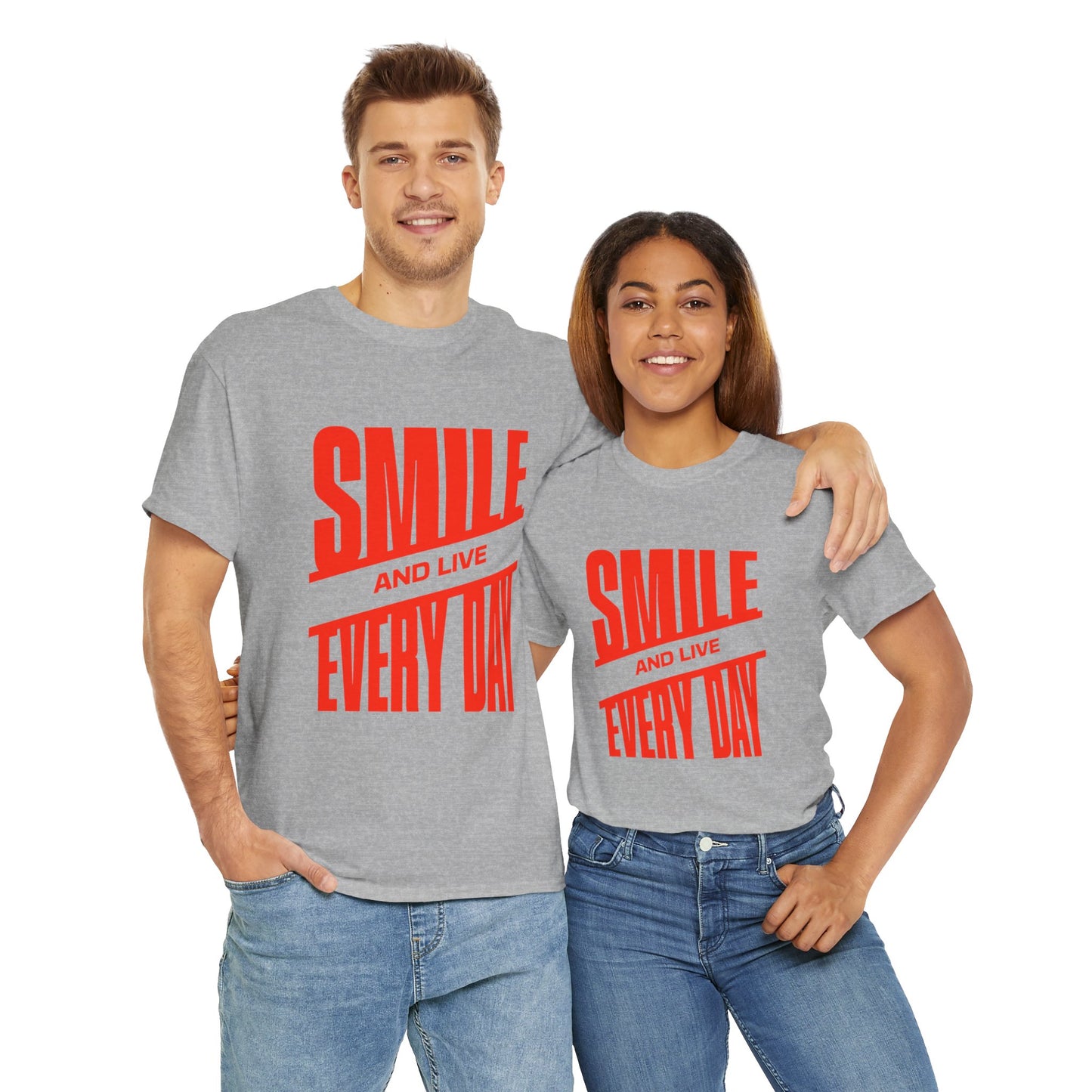 Smile Unisex Heavy Cotton Tee