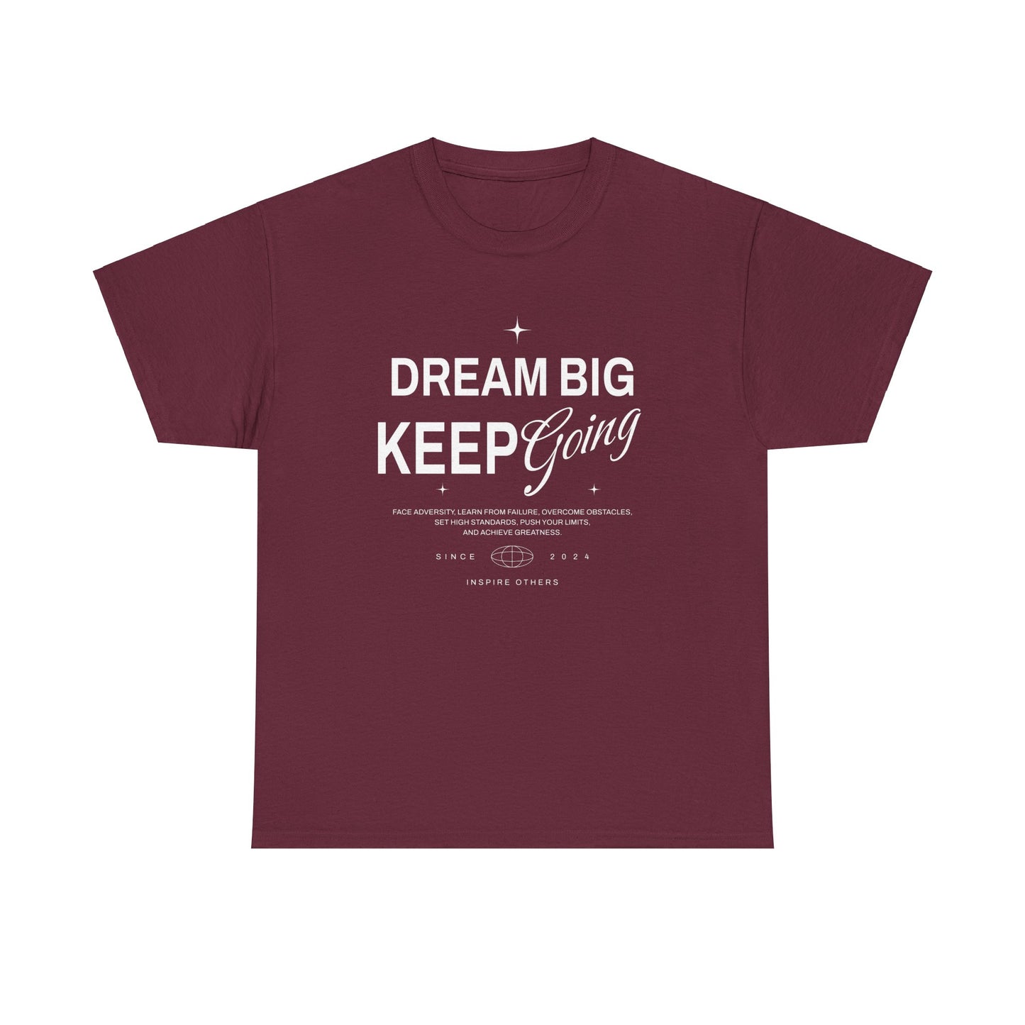 Dream Big Unisex Heavy Cotton Tee