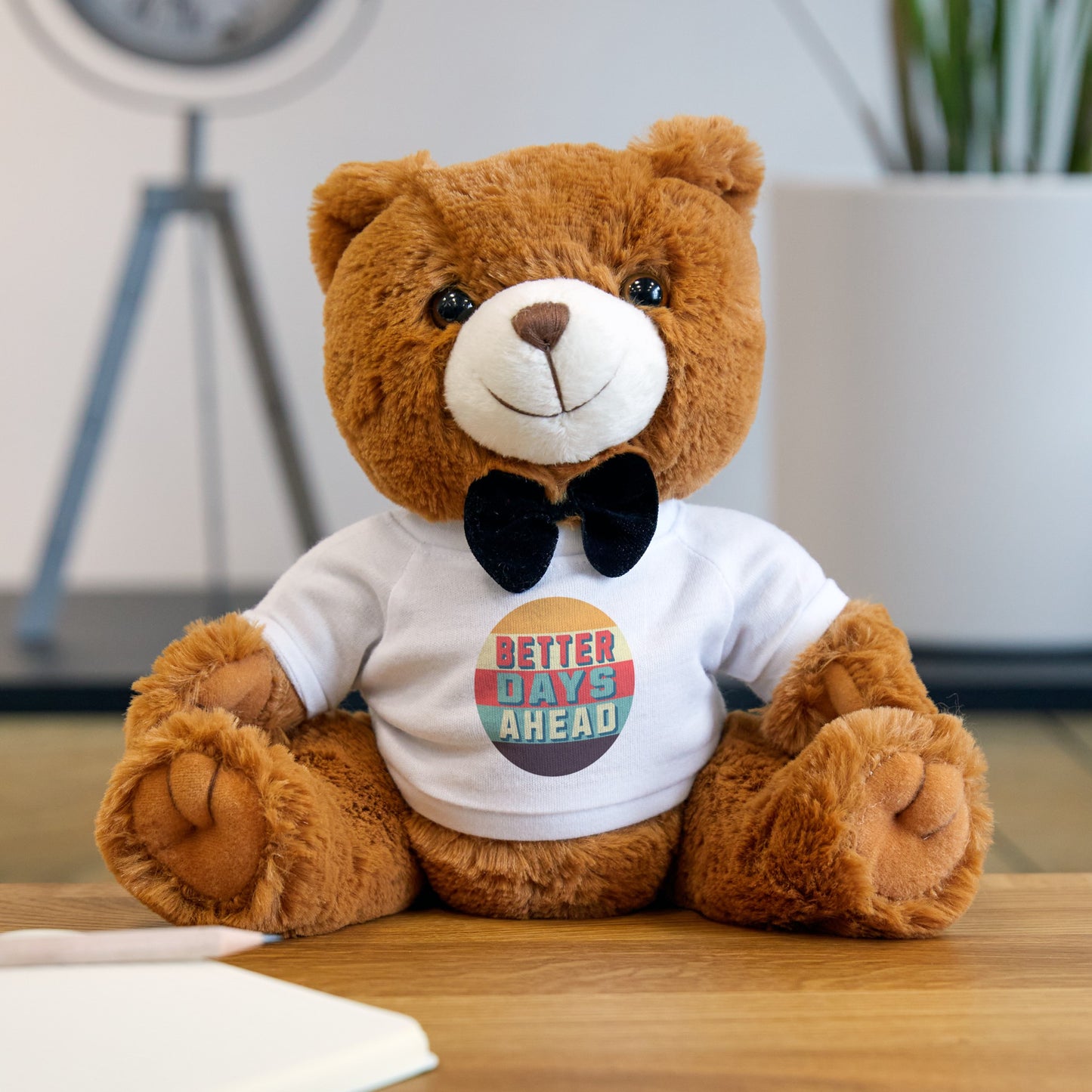 Better Days Ahead Teddy Bear with T-Shirt