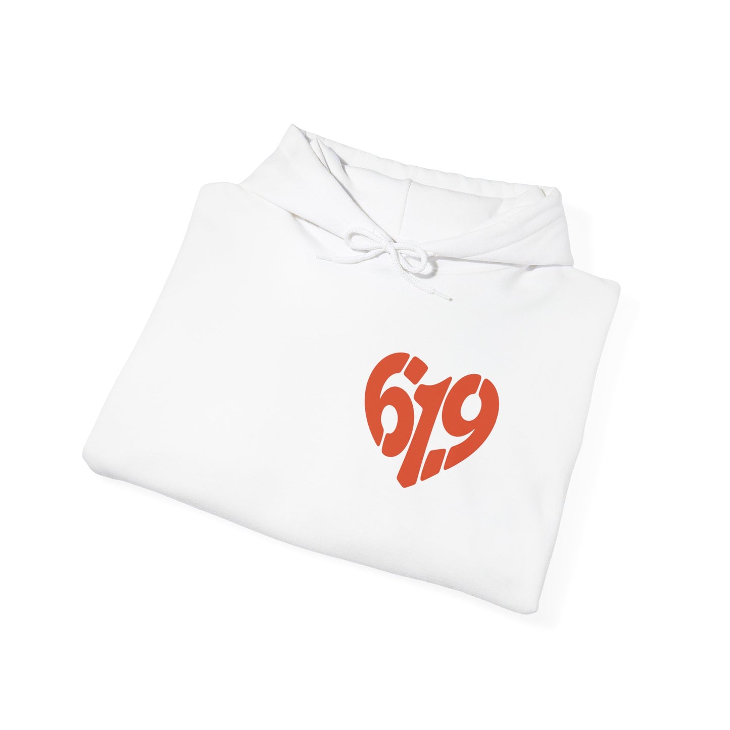 619 Heart San Diego Area Code Premium Hoodie
