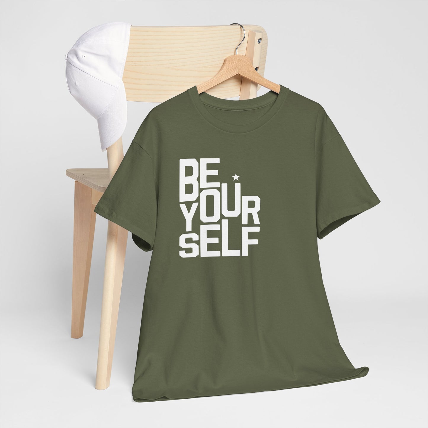 Be Yourself Unisex Heavy Cotton Premium Inspirational Tee