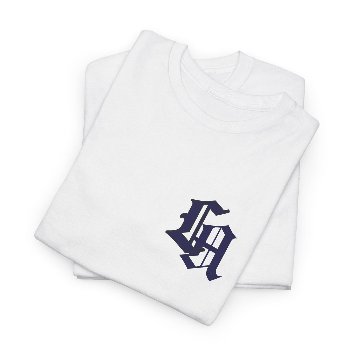 Gothic LA Minimalist Chest Tee: Premium Urban Streetwear