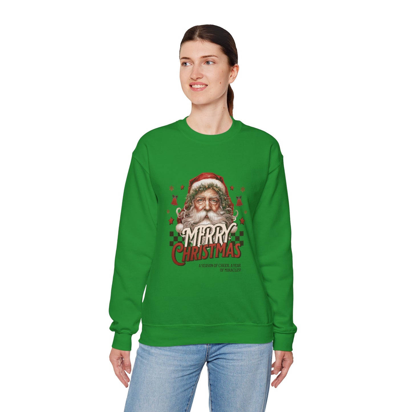 Merry Christmas: Cozy Unisex Crewneck Sweatshirt