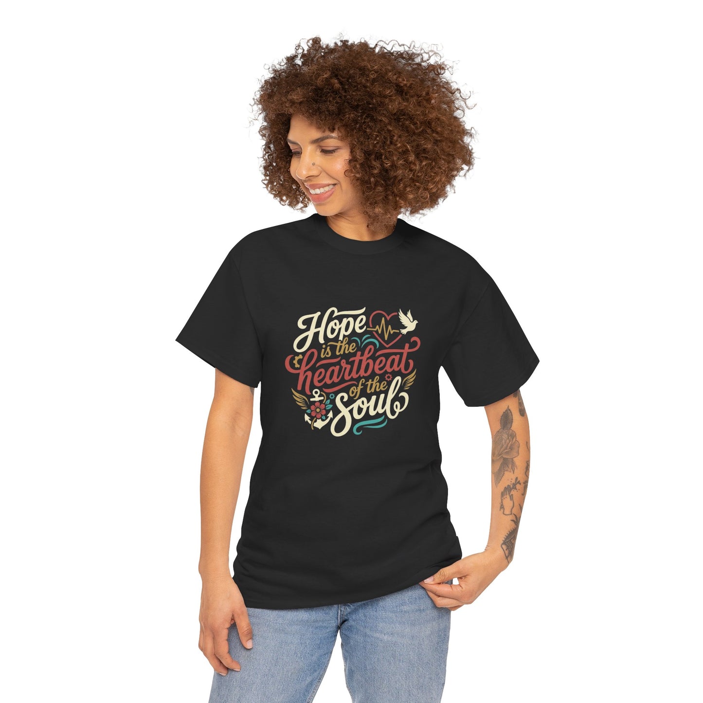 Purposeful Style: Hope Is a Heartbeat of the Soul Premium Tee