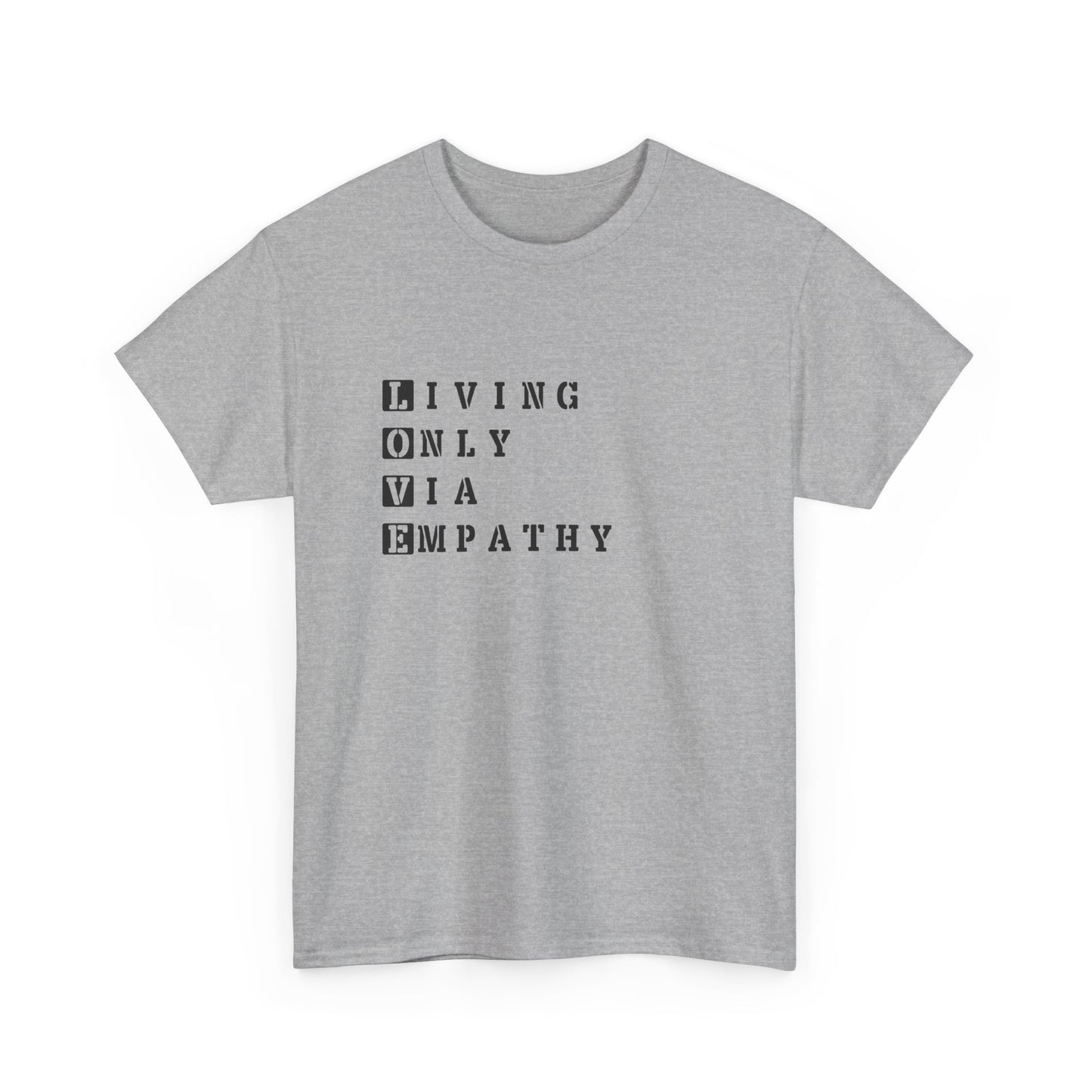 The Love Box: Living Only Via Empathy (L.O.V.E.) Premium Tee
