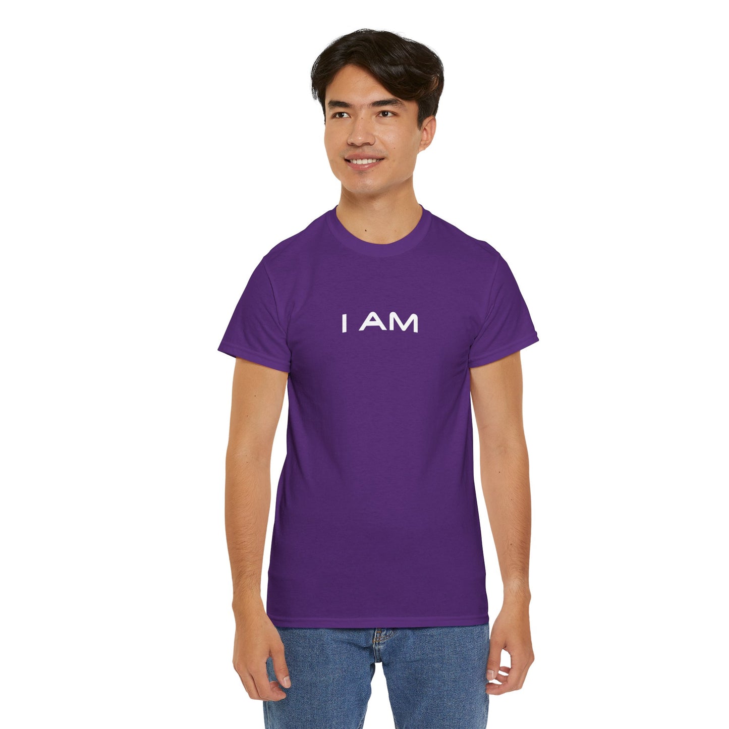 I AM Unisex Heavy Cotton Tee