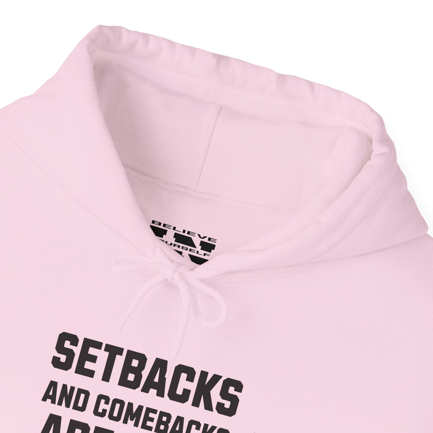Never Give Up Motivational Hoodie