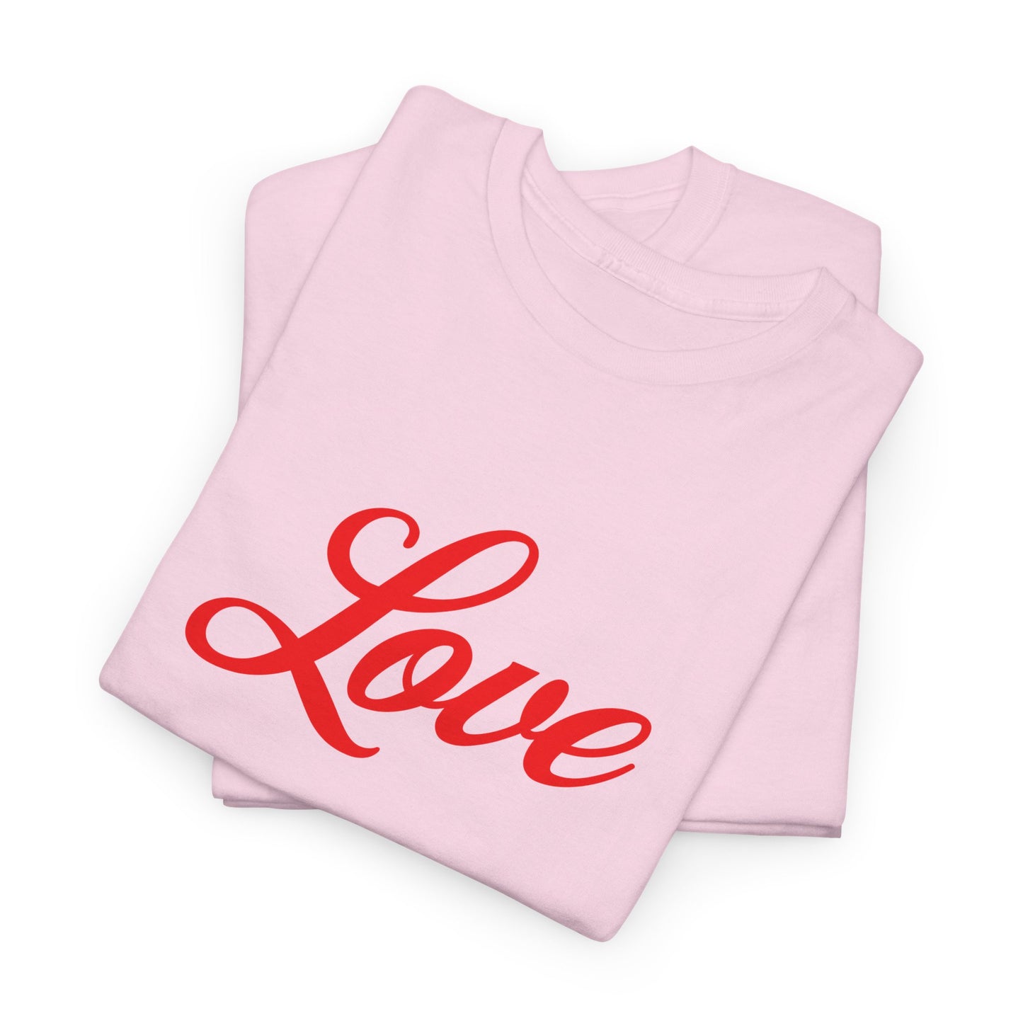 Minimal Love Graphic Tee — Simple Heart Design for Everyday Wear