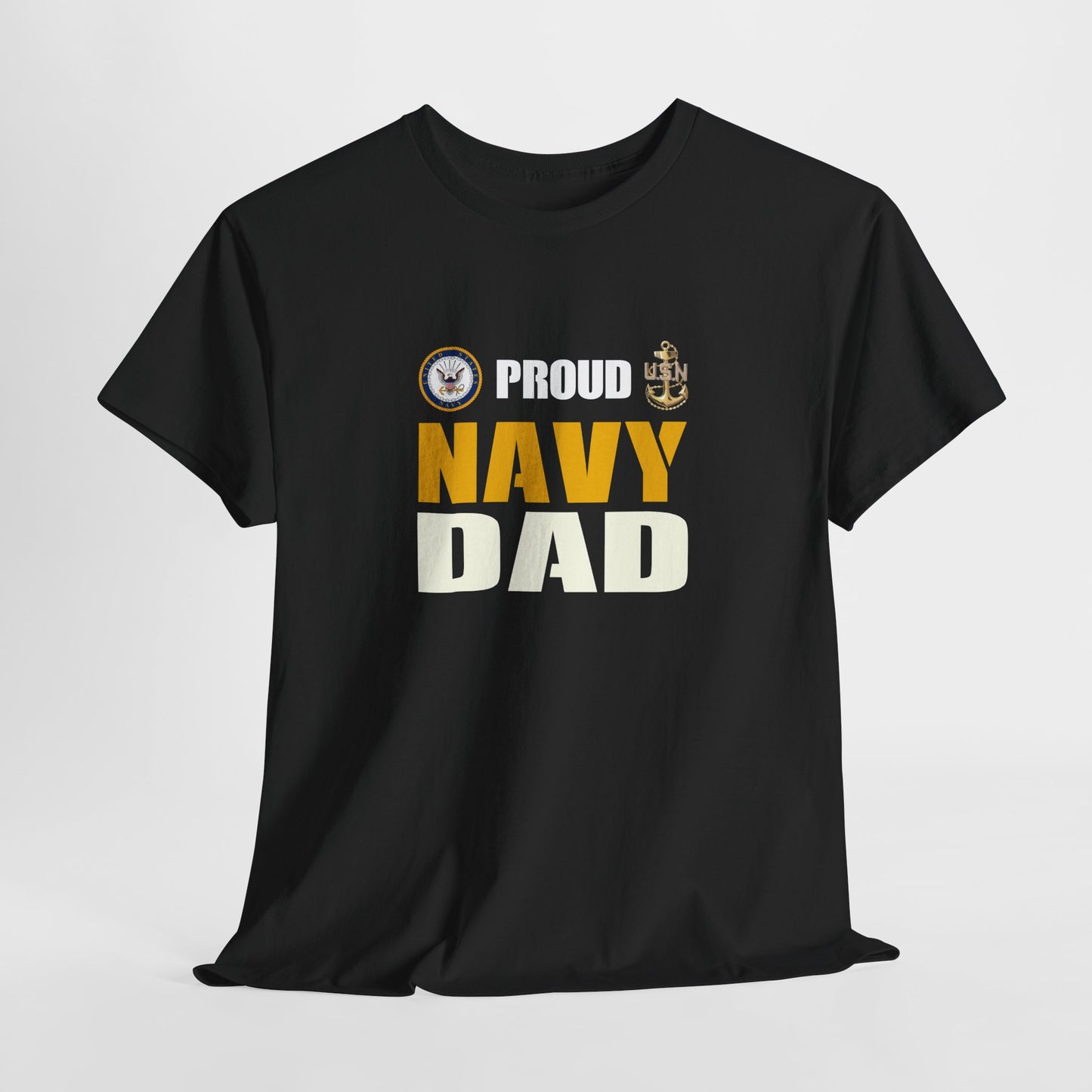 Proud Navy Dad Tee – Dripp’N Gear