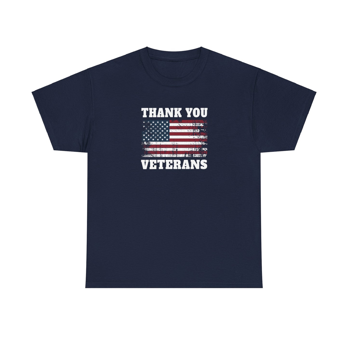 Thank you for your service Unisex Heavy Cotton Tee