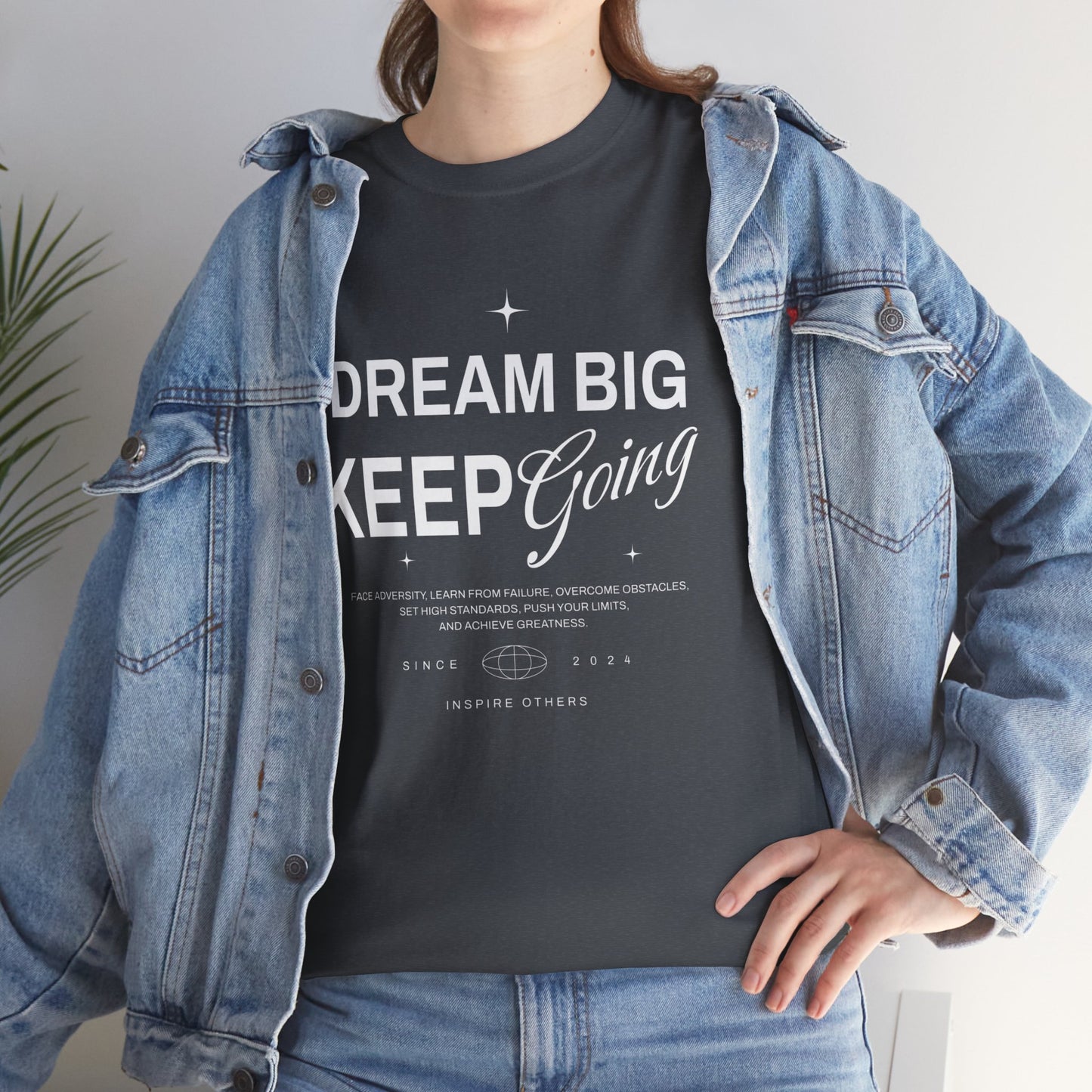 Dream Big Unisex Heavy Cotton Tee