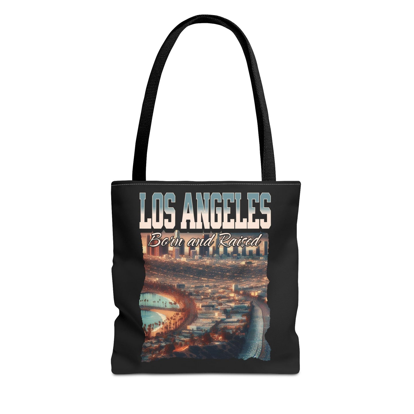 Los Angeles Born and Raised Tote Bag