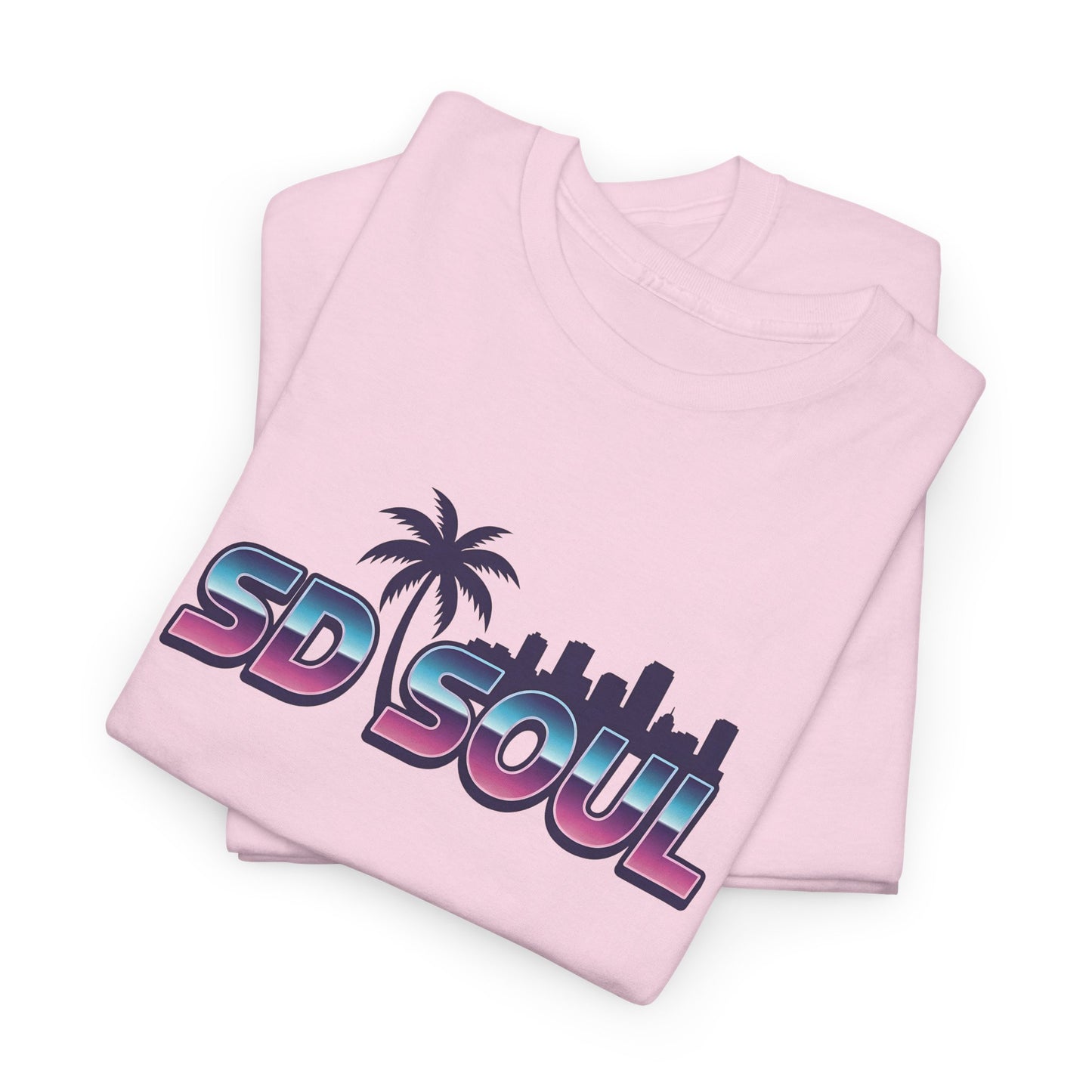 San Diego Soul: Retro Palm Premium Beach Vibe Tee