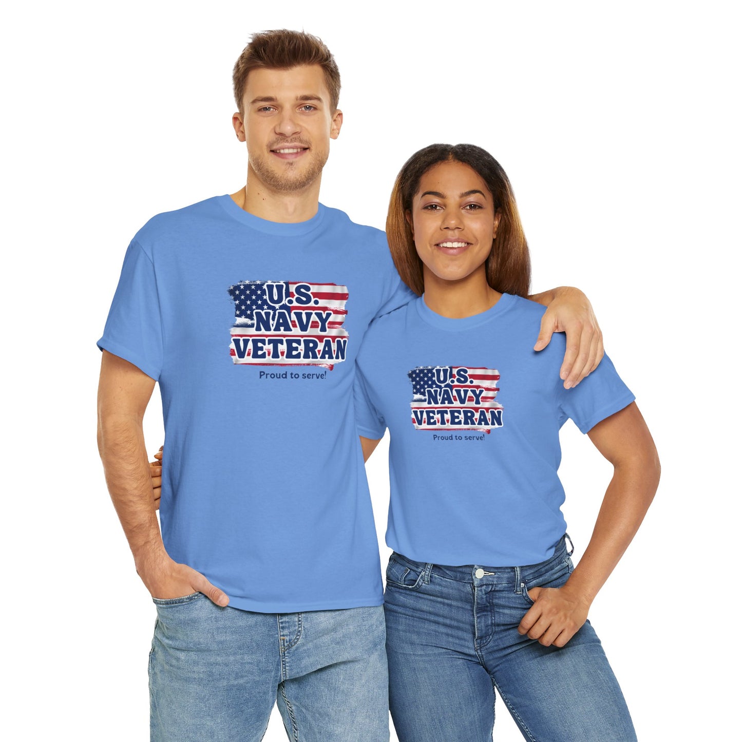 Proud To Serve! Unisex Heavy Cotton Tee