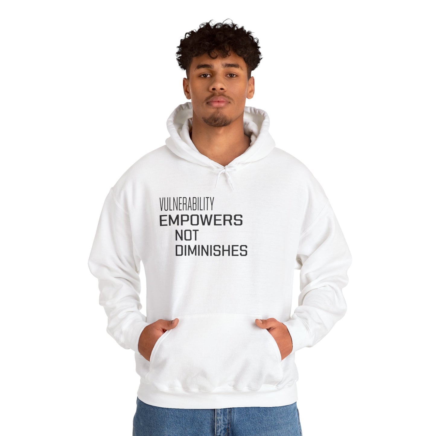 Vulnerability Empowerment Hoodie – Motivational Streetwear