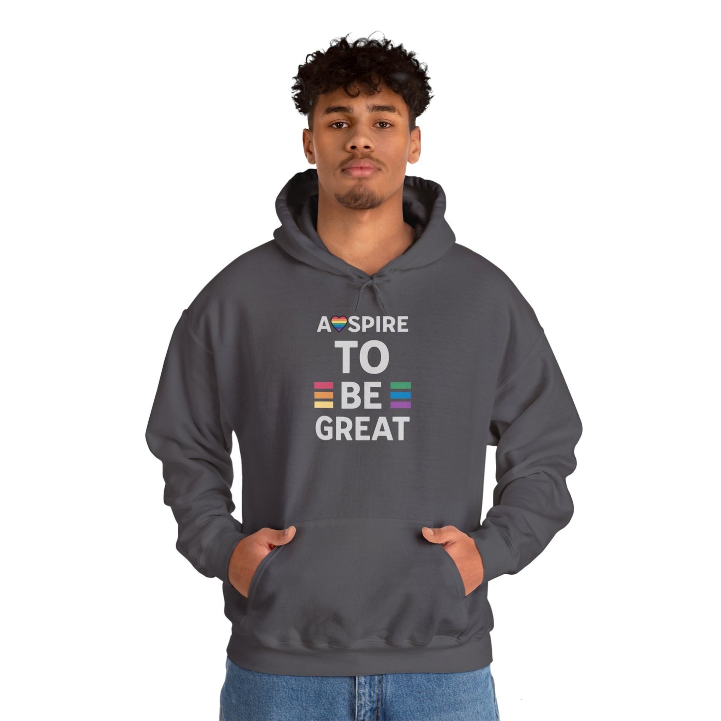 Aspire To Be Great Hooded Sweatshirt