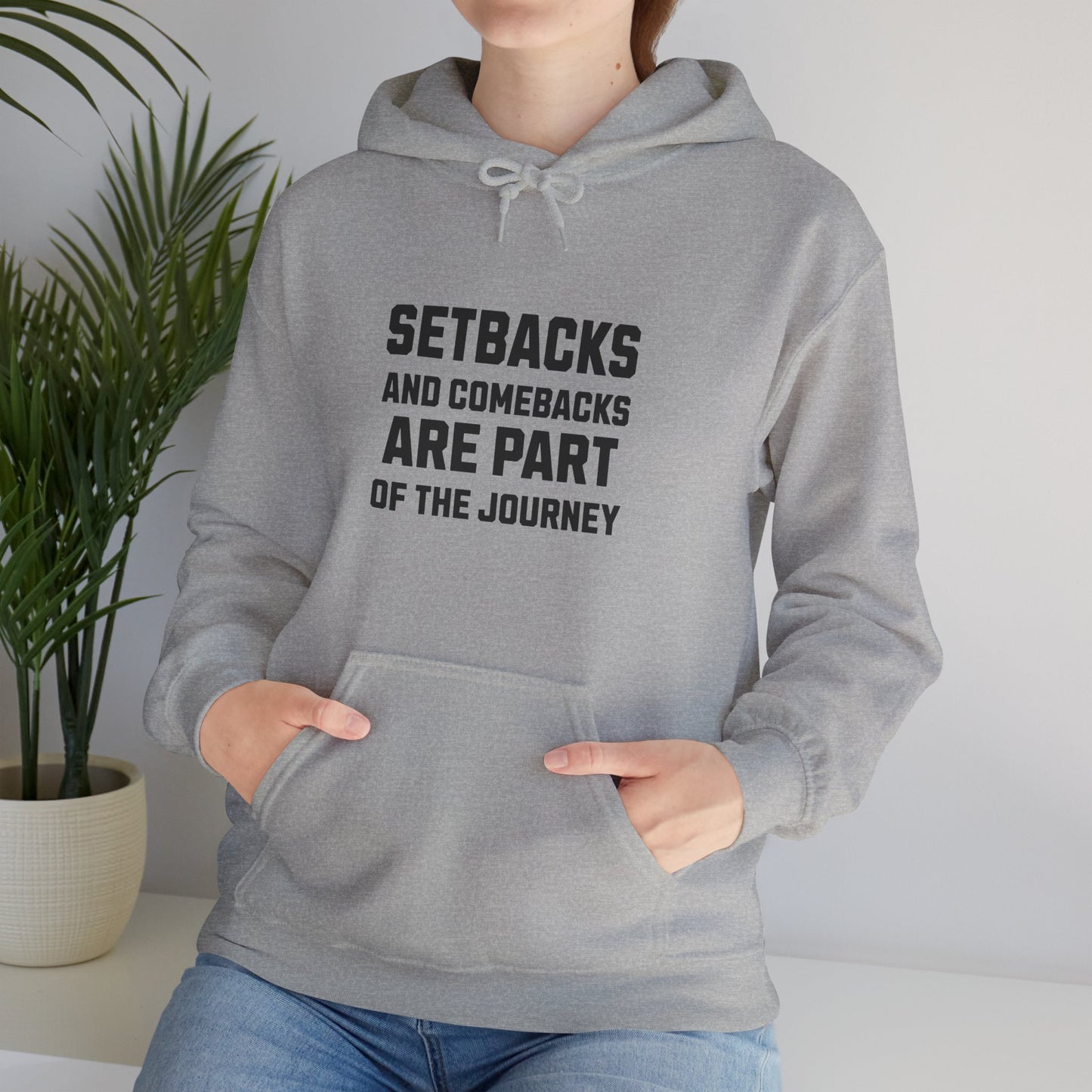 Life’s Journey Hoodie – Motivational Unisex Sweatshirt