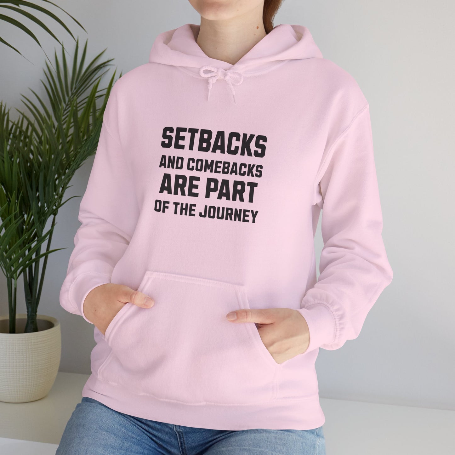 Life’s Journey Hoodie – Motivational Unisex Sweatshirt
