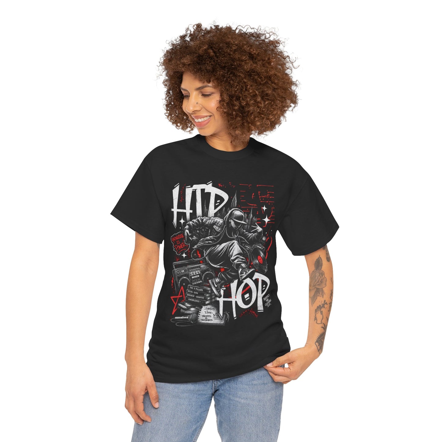 Hip Hop Graffiti Streetwear Tee