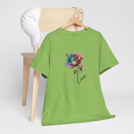 Blooming Style Rose Tee – Dripp’N Gear