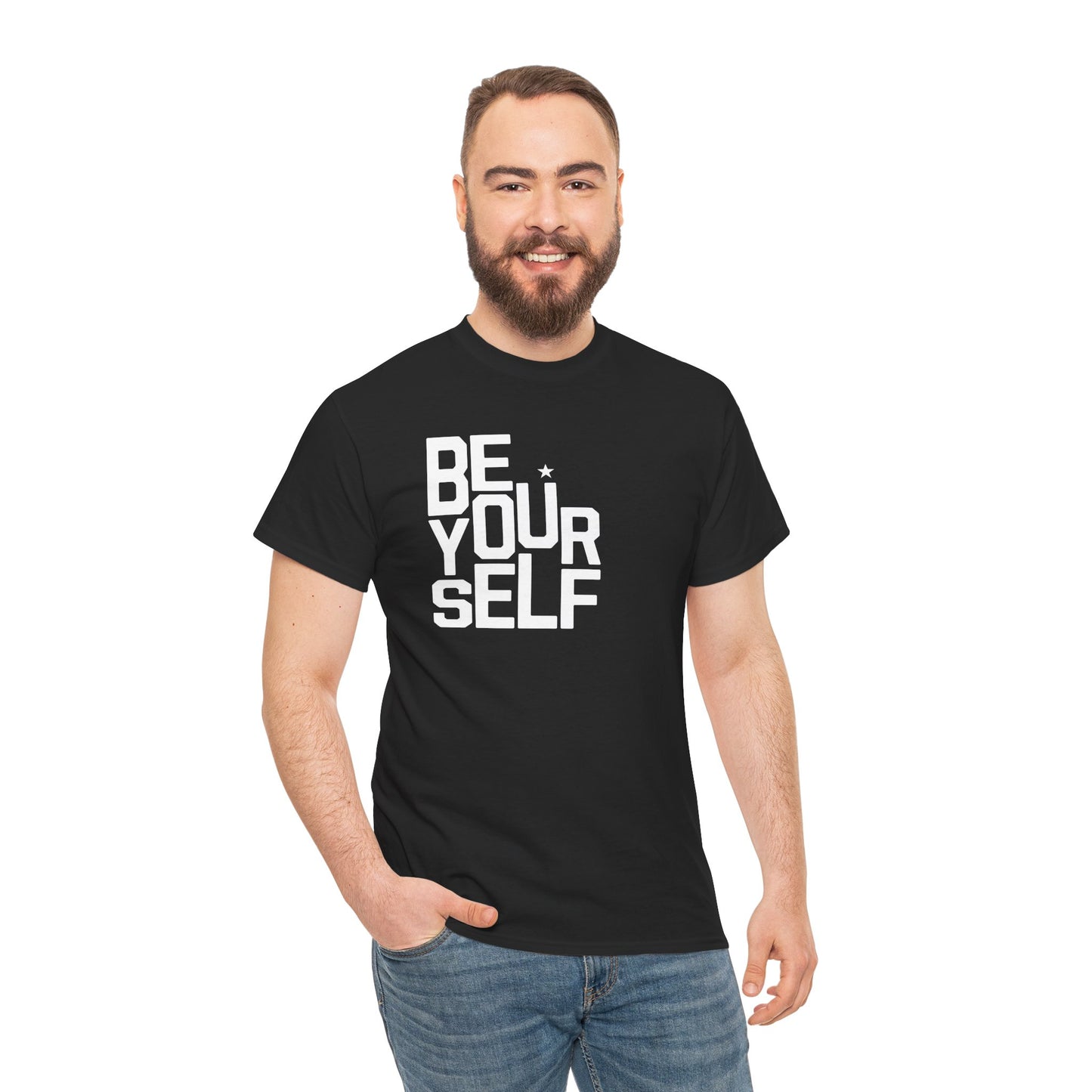 Be Yourself Unisex Heavy Cotton Premium Inspirational Tee