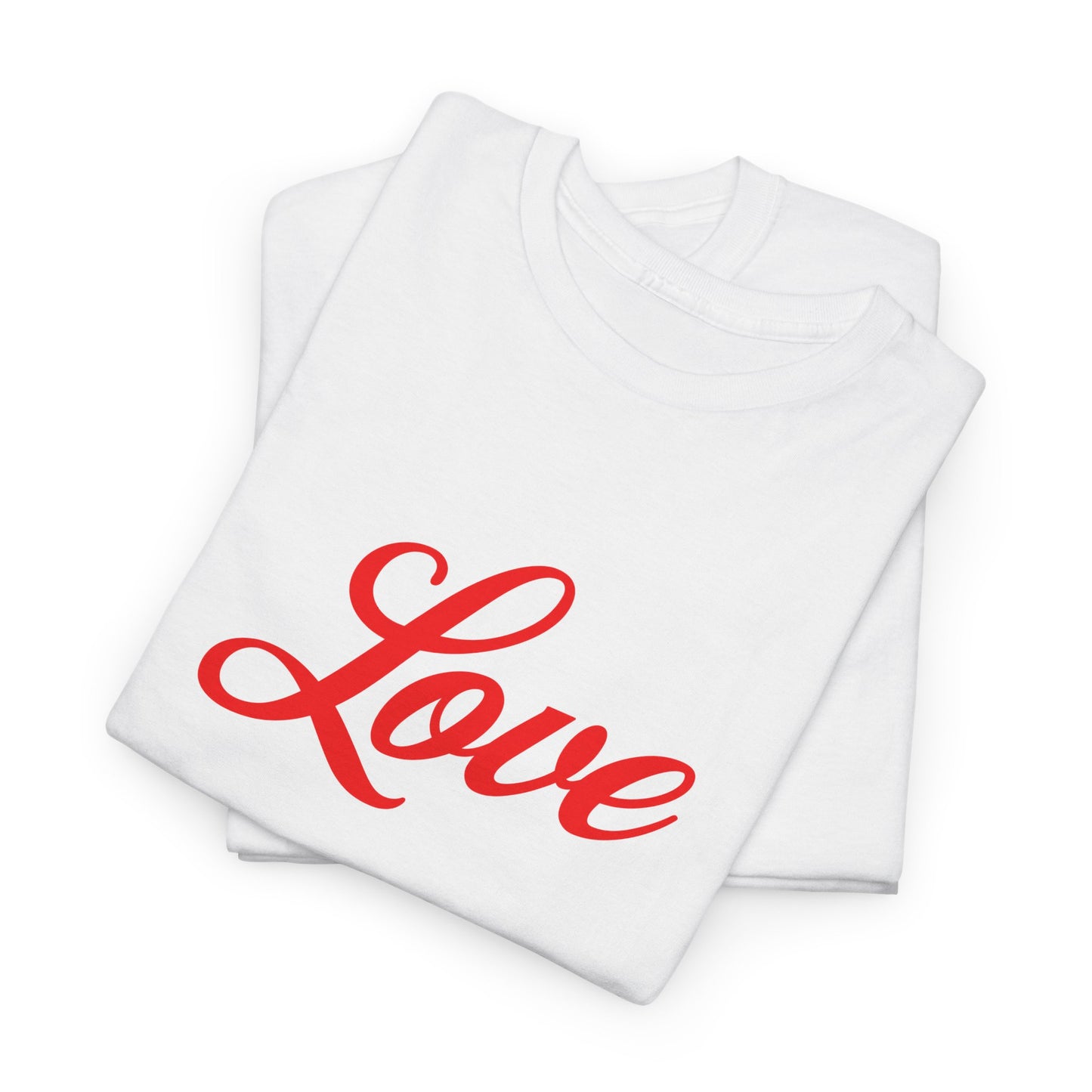 Minimal Love Graphic Tee — Simple Heart Design for Everyday Wear