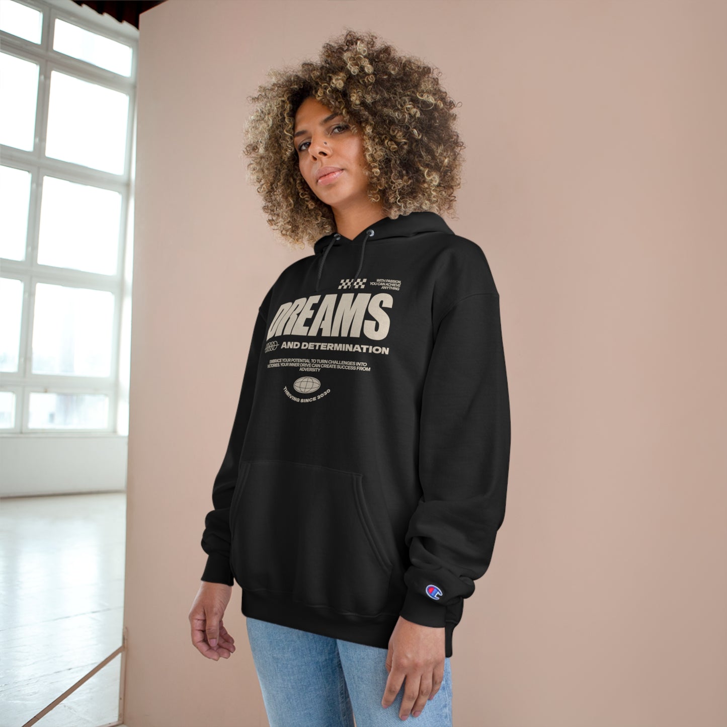 Dream and determination Champion Hoodie