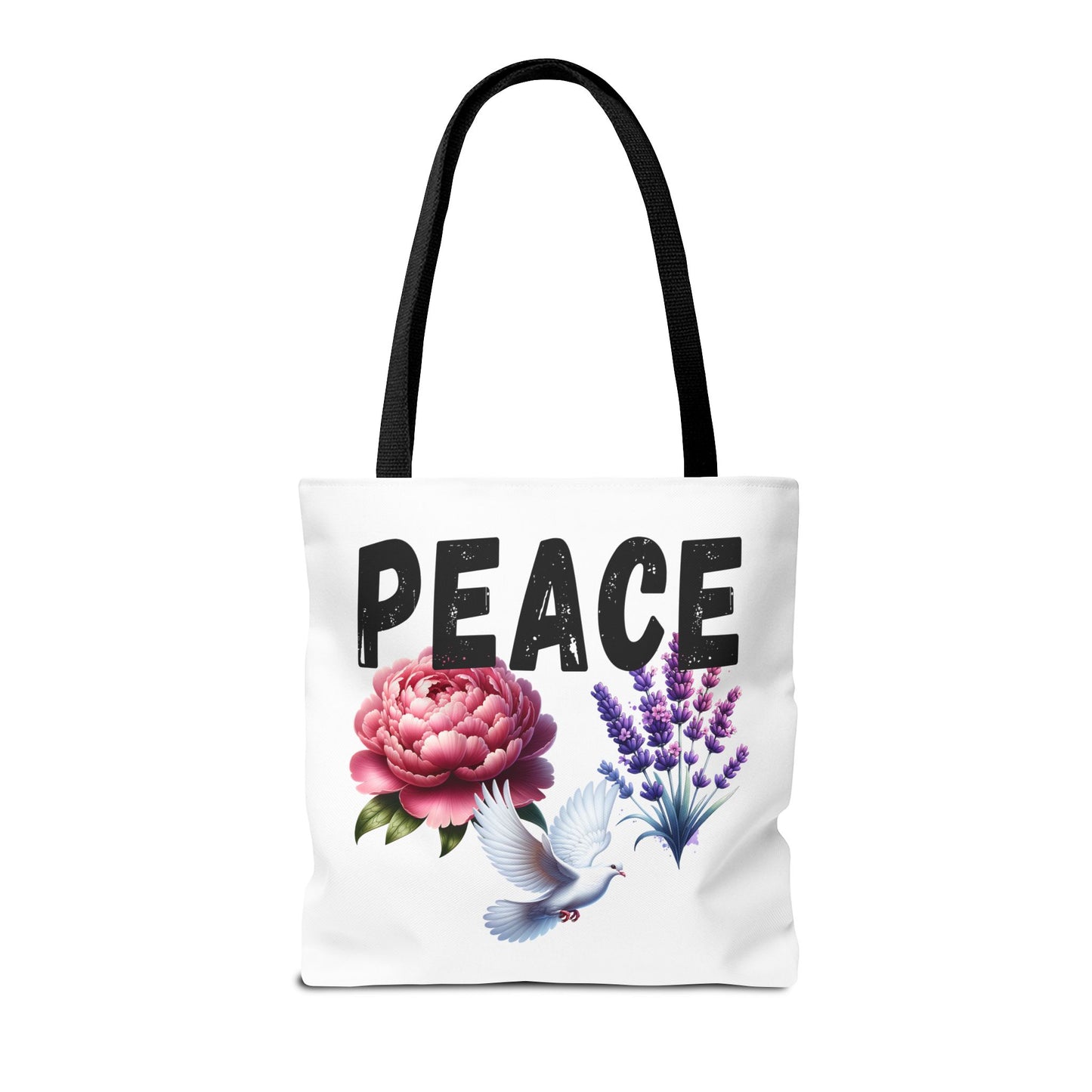 Peaceful Strive Tote Bag