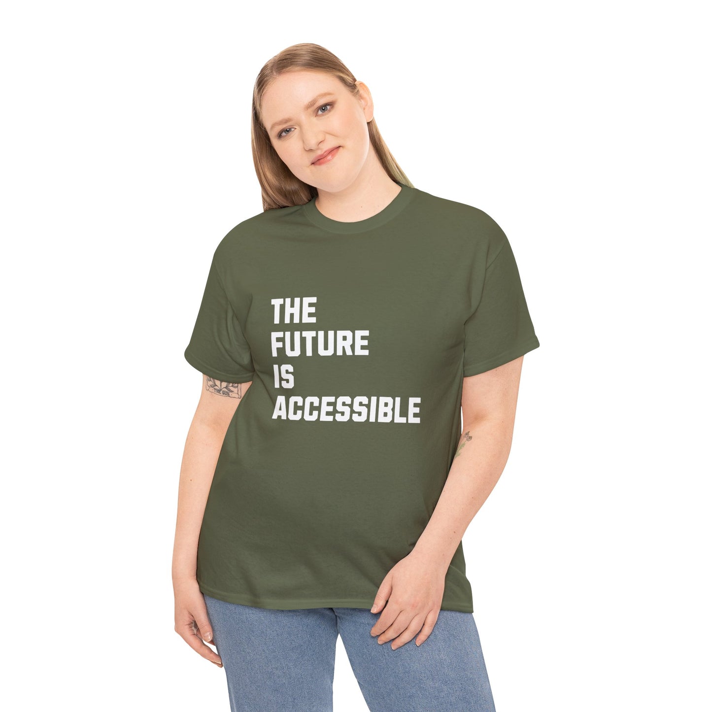 The Future Is Accessible Cotton Tee