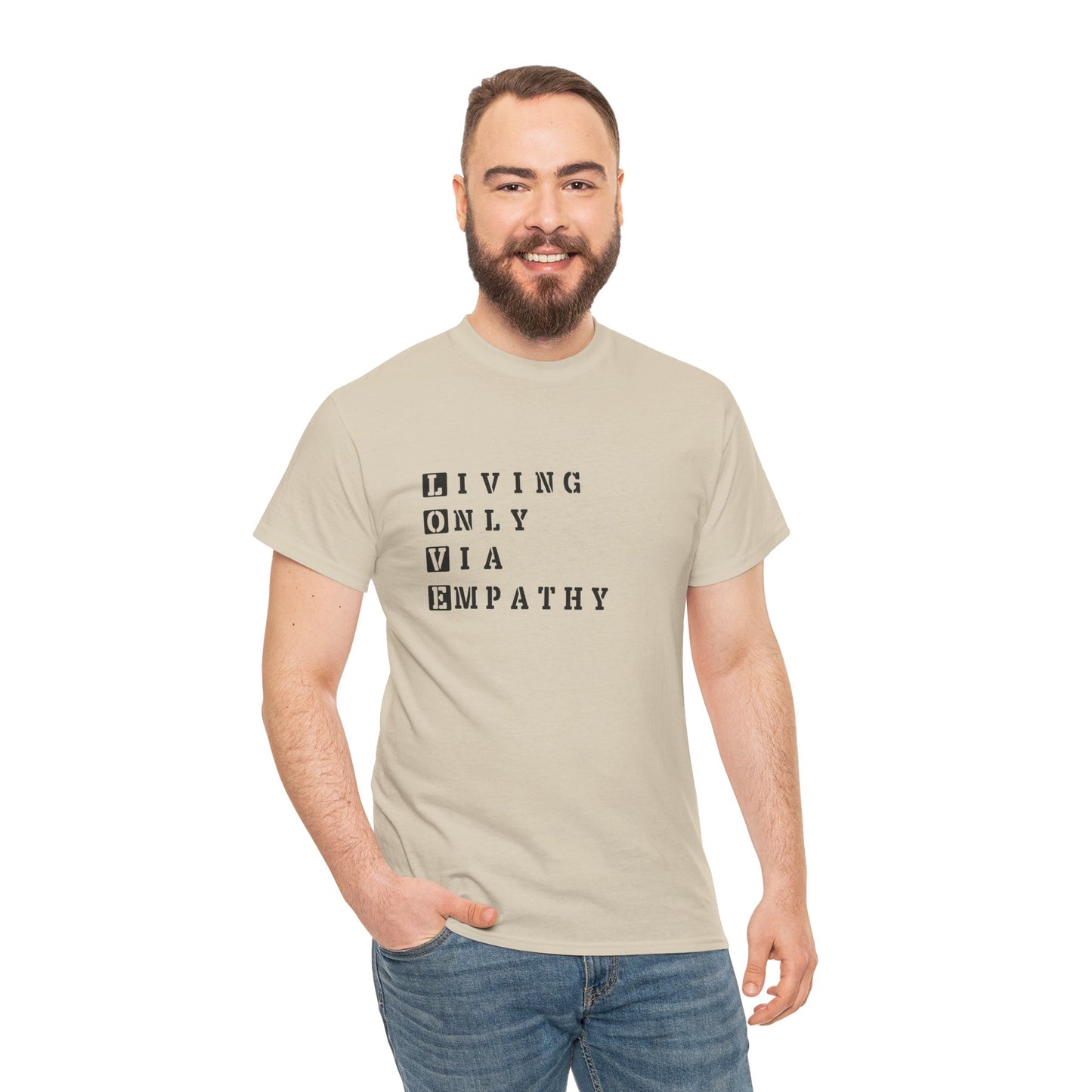 The Love Box: Living Only Via Empathy (L.O.V.E.) Premium Tee