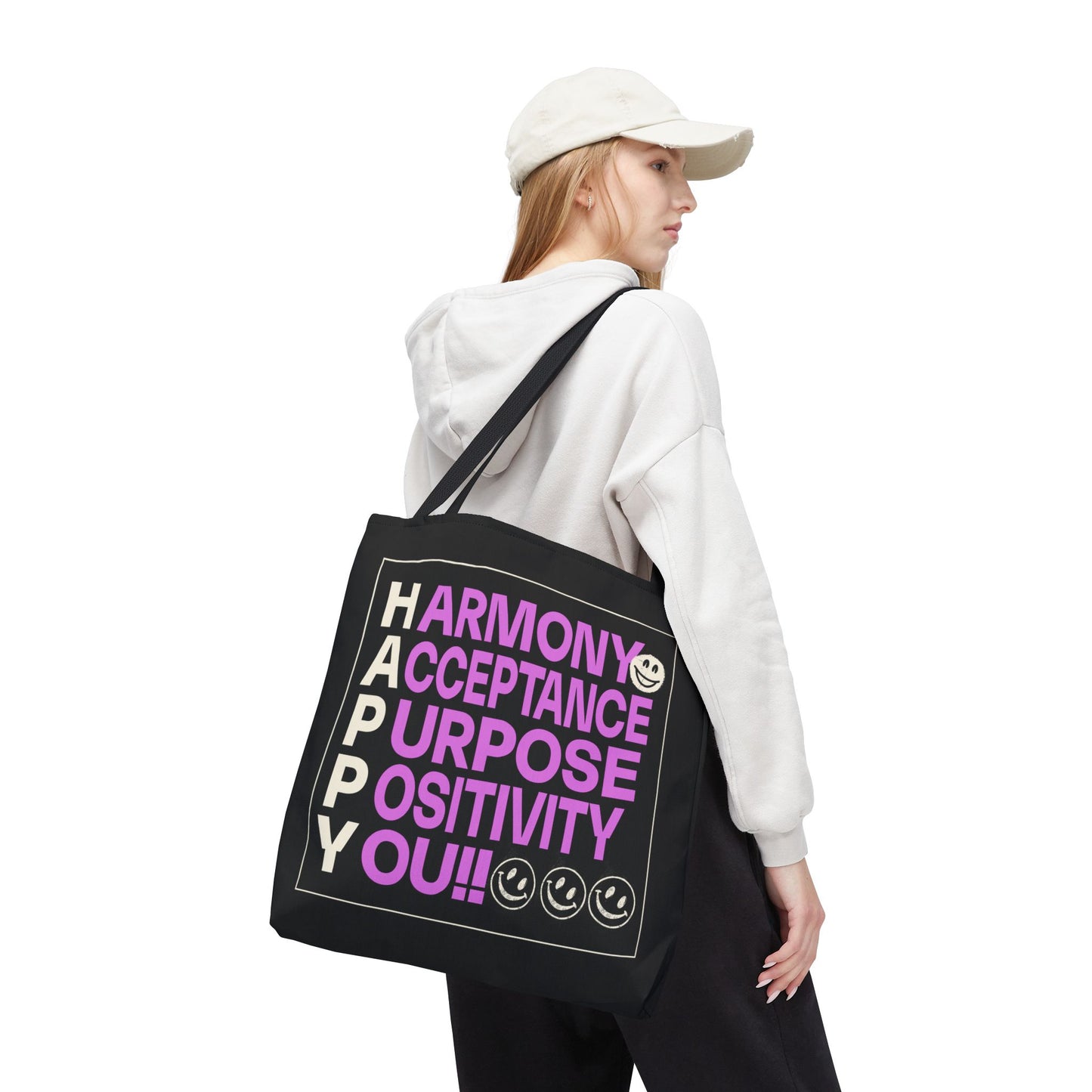 Radiant Energy: Harmony, Acceptance & Purpose Premium AOP Tote
