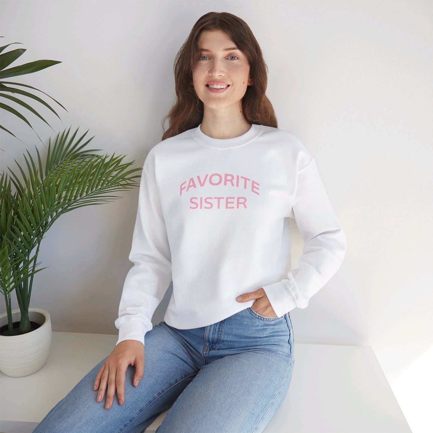 Favorite Sister Heavy Blend™ Crewneck Sweatshirt