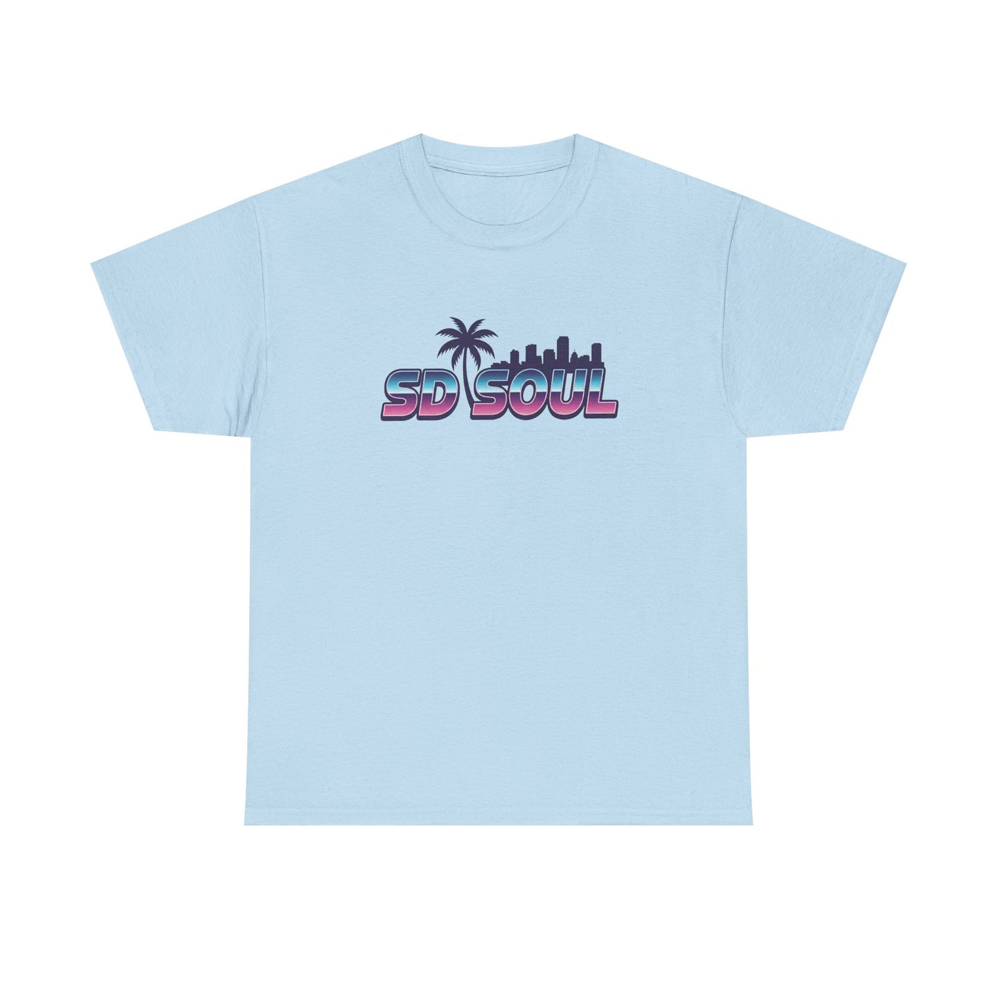 San Diego Soul: Retro Palm Premium Beach Vibe Tee