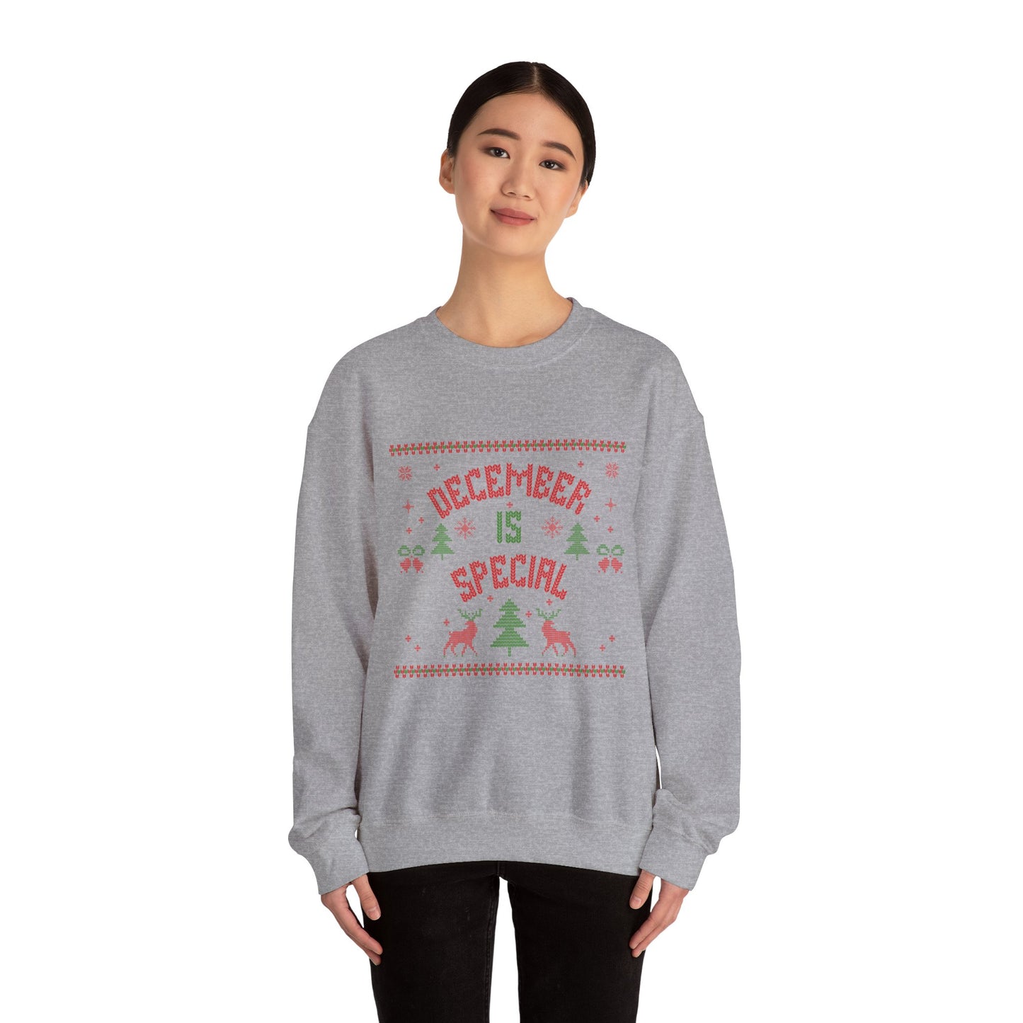 December Is Special: Cozy Holiday Crewneck