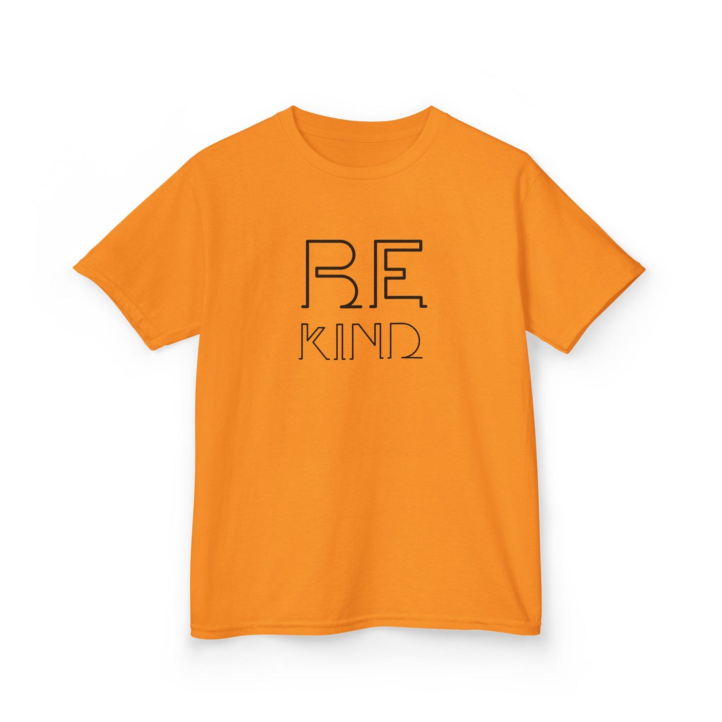 Kids T-Shirt — "Be Kind" Minimalist Typography Tee