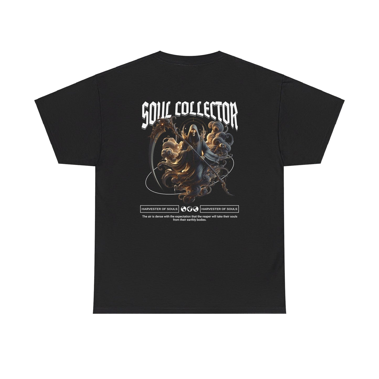 Soul Collector Back design Unisex Heavy Cotton Tee