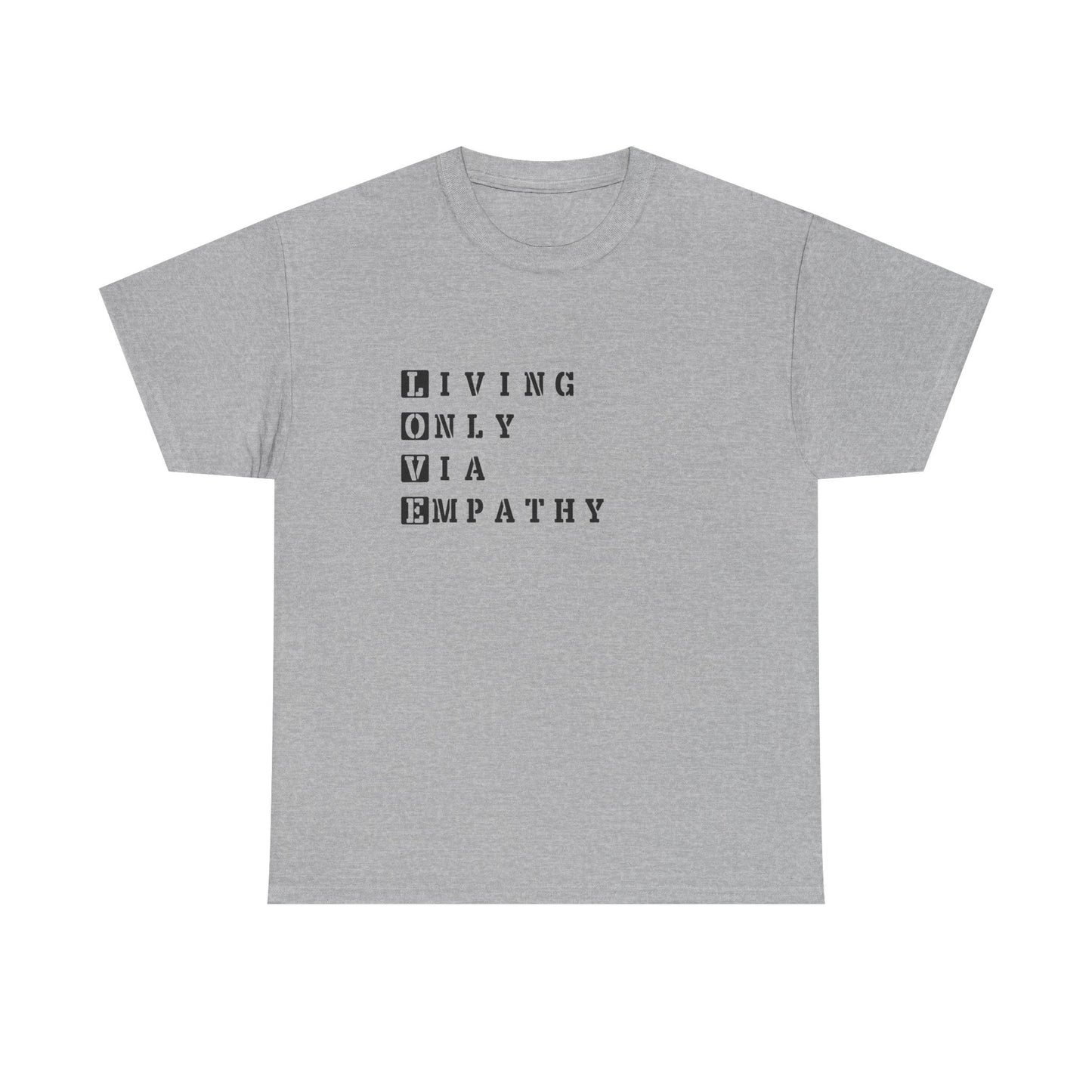 The Love Box: Living Only Via Empathy (L.O.V.E.) Premium Tee