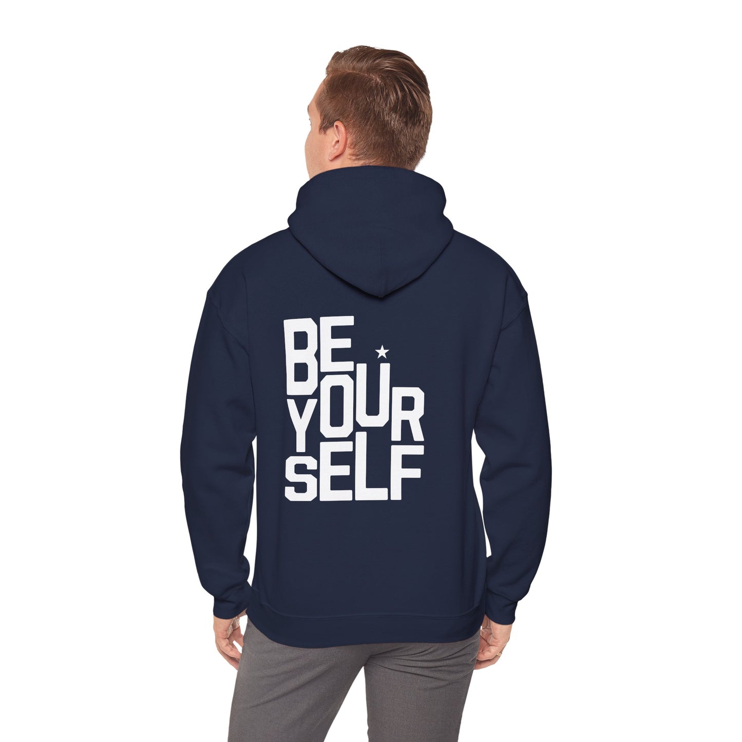 Be Yourself Unisex Hoodie – Motivational Style